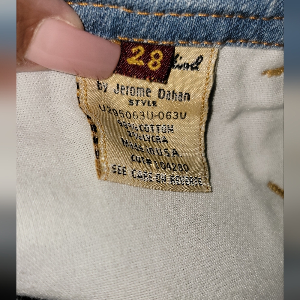 For All 7 Mankind Denim A-Line Skirt Size 28 - Picture 9 of 15